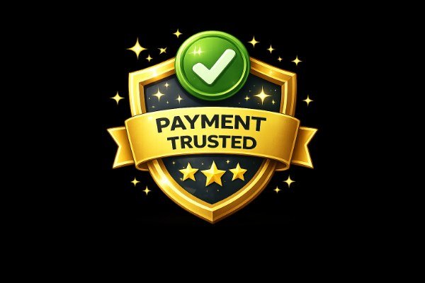 Payment trusted — secure checkout